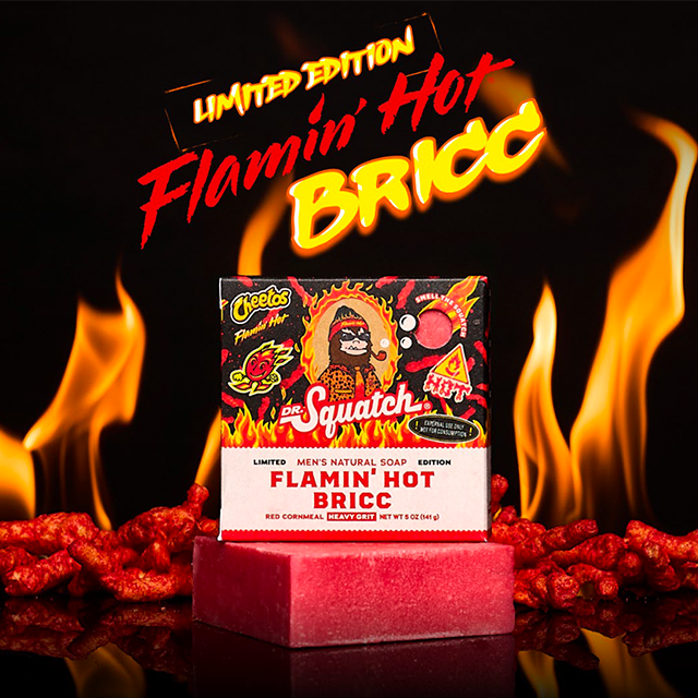 CHEETOS FLAMIN HOT X DR. SQUATCH | PepsiCo Design